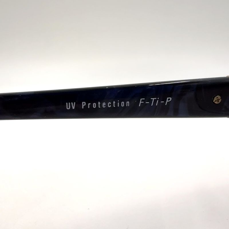 Saint Laurent Paris Rimless Tortoiseshell YSL Logo 31-0047 Plastic Dark Navy