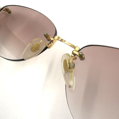 Saint Laurent Paris Rimless Tortoiseshell YSL Logo 31-0047 Plastic Dark Navy