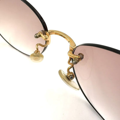 Saint Laurent Paris Rimless Tortoiseshell YSL Logo 31-0047 Plastic Dark Navy