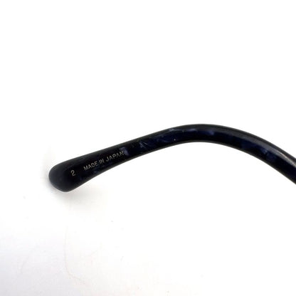 Saint Laurent Paris Rimless Tortoiseshell YSL Logo 31-0047 Plastic Dark Navy