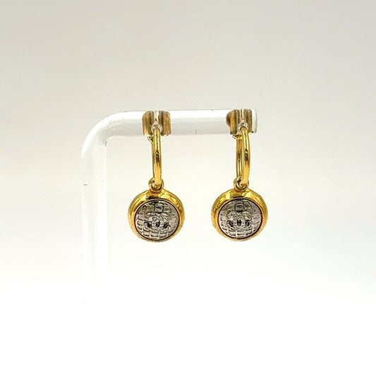 Chanel Coco Mark GP Gold Earrings And Earrings