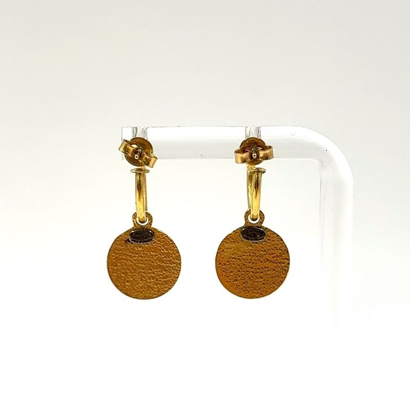 Chanel Coco Mark GP Gold Earrings And Earrings