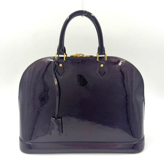 Louis Vuitton Alma GM Monogram Vernis Monogram Vernis Amarante Enamel Dark