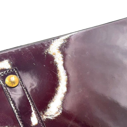 Louis Vuitton Alma GM Monogram Vernis Monogram Vernis Amarante Enamel Dark