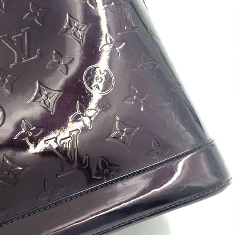 Louis Vuitton Alma GM Monogram Vernis Monogram Vernis Amarante Enamel Dark