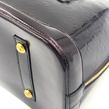 Louis Vuitton Alma GM Monogram Vernis Monogram Vernis Amarante Enamel Dark
