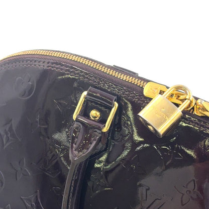 Louis Vuitton Alma GM Monogram Vernis Monogram Vernis Amarante Enamel Dark