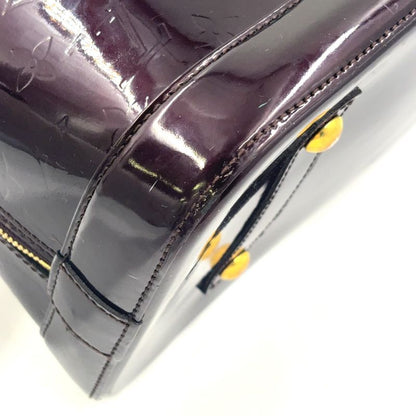 Louis Vuitton Alma GM Monogram Vernis Monogram Vernis Amarante Enamel Dark