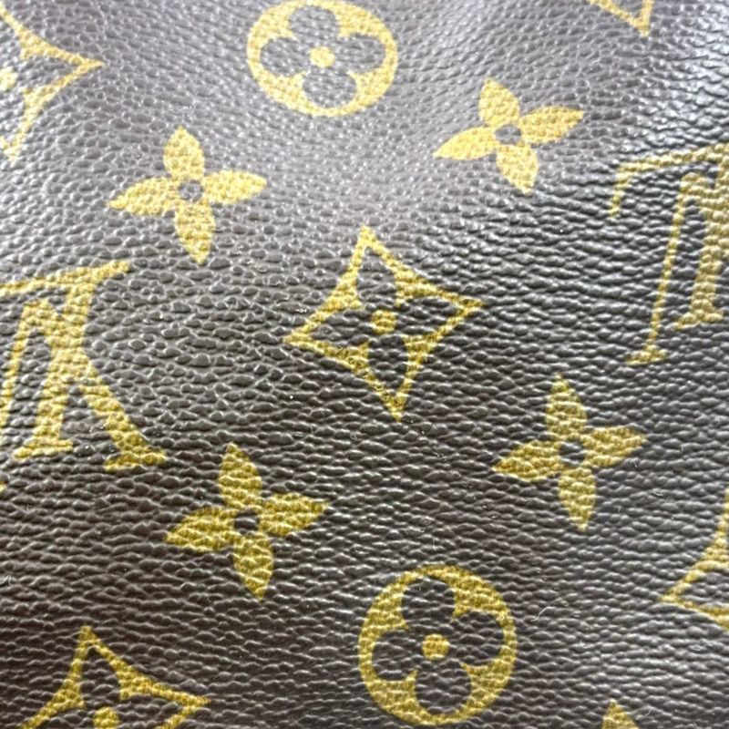 Louis Vuitton Keepall 50 Monogram Leather X PVC Brown Boston Bag Gold M41426