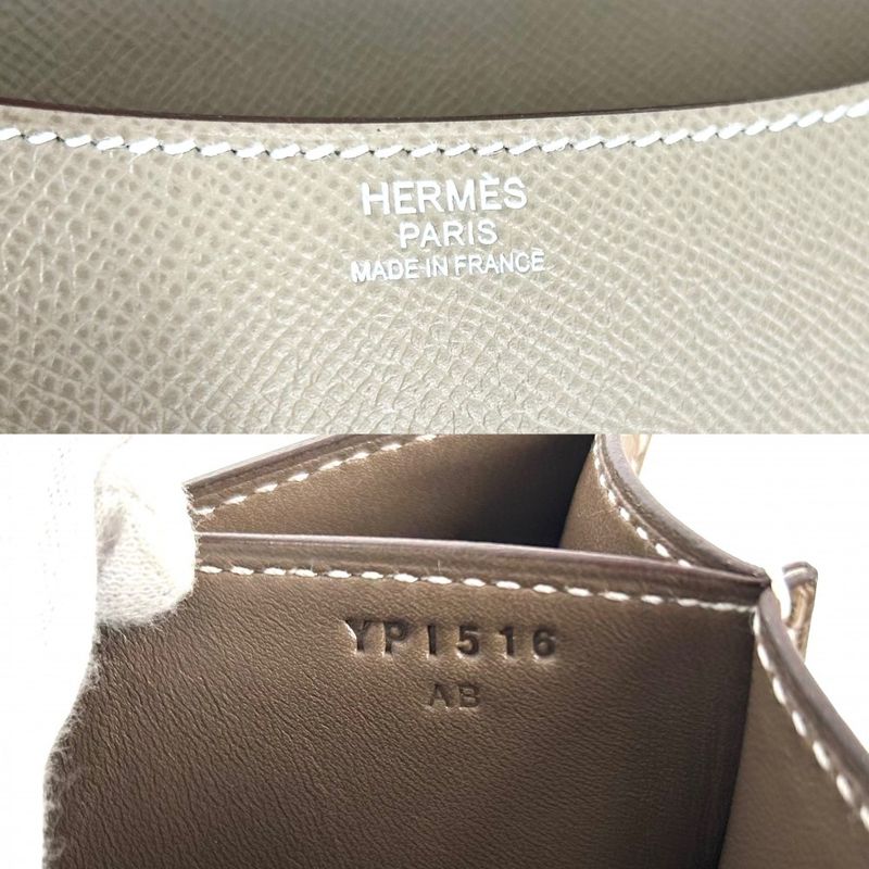 Hermes Shoulder Bag Women Constance 24 Pochette Shoulder Crossbody Brown