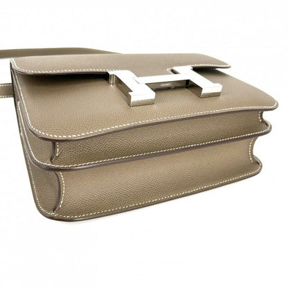 Hermes Shoulder Bag Women Constance 24 Pochette Crossbody Brown