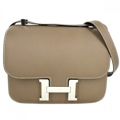 Hermes Shoulder Bag Women Constance 24 Pochette Shoulder Crossbody Brown