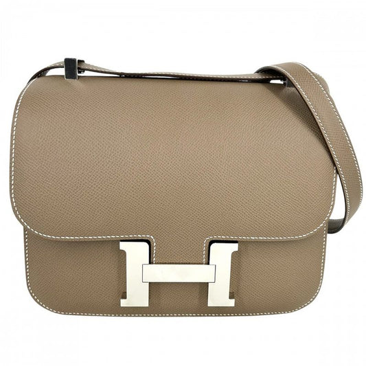Hermes Shoulder Bag Women Constance 24 Pochette Shoulder Crossbody Brown