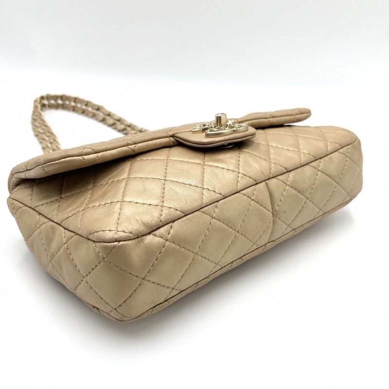 Chanel Shoulder Bag Women's Bijoux Coco Mark Matelasse Chain Shoulder Turnlock