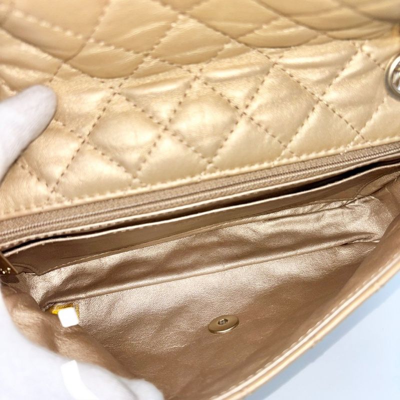 Chanel Shoulder Bag Women's Bijoux Coco Mark Matelasse Chain Shoulder Turnlock