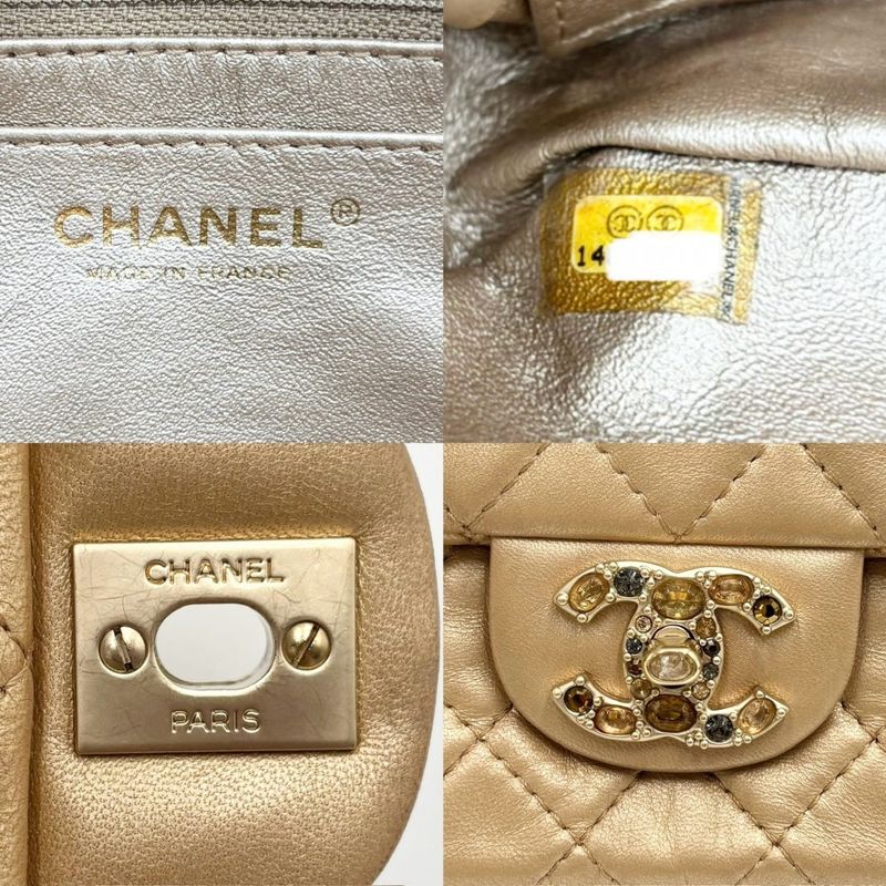 Chanel Shoulder Bag Women's Bijoux Coco Mark Matelasse Chain Shoulder Turnlock