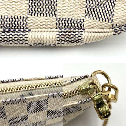 Louis Vuitton Handbag Women Damier Azure Mini Pochette Accessoires Accessory