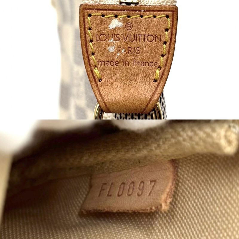 Louis Vuitton Handbag Women Damier Azure Mini Pochette Accessoires Accessory
