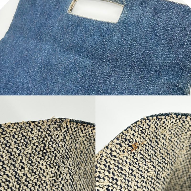 Chanel Handbag Women Matelasse Shoulder Bag Chanel Denim Blue [pre-owned