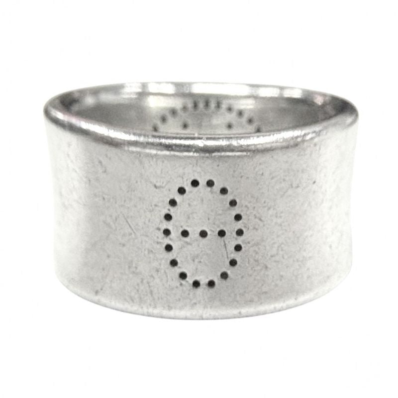 Hermes Rings Women's Eclipse Ribbon Ring Accessories Jewelry Small Size 51