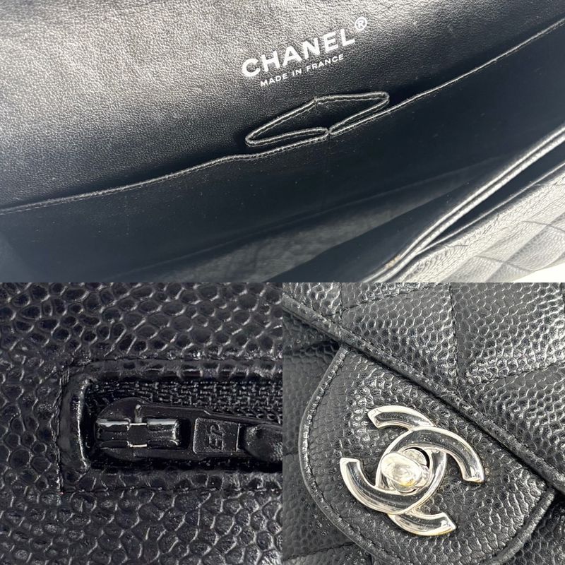 Chanel Shoulder Bag Women Matelasse 25 Double Chain Double Flap Shoulder