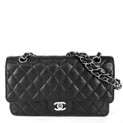 Chanel Shoulder Bag Women Matelasse 25 Double Chain Double Flap Shoulder