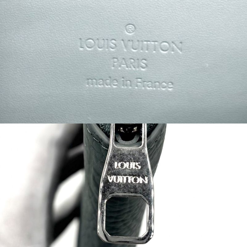 Louis Vuitton Men's Taurillon Monogram Zippy Wallet Horizontal Long Wallet