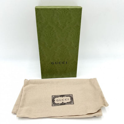 Gucci Men's GG Supreme Zip Around Long Wallet Interlocking G Round Zipper Gucci