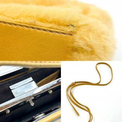 Fendi 2WAY Ladies Micro Peekaboo Mini Handbag Shoulder Bag Shoulder Crossbody