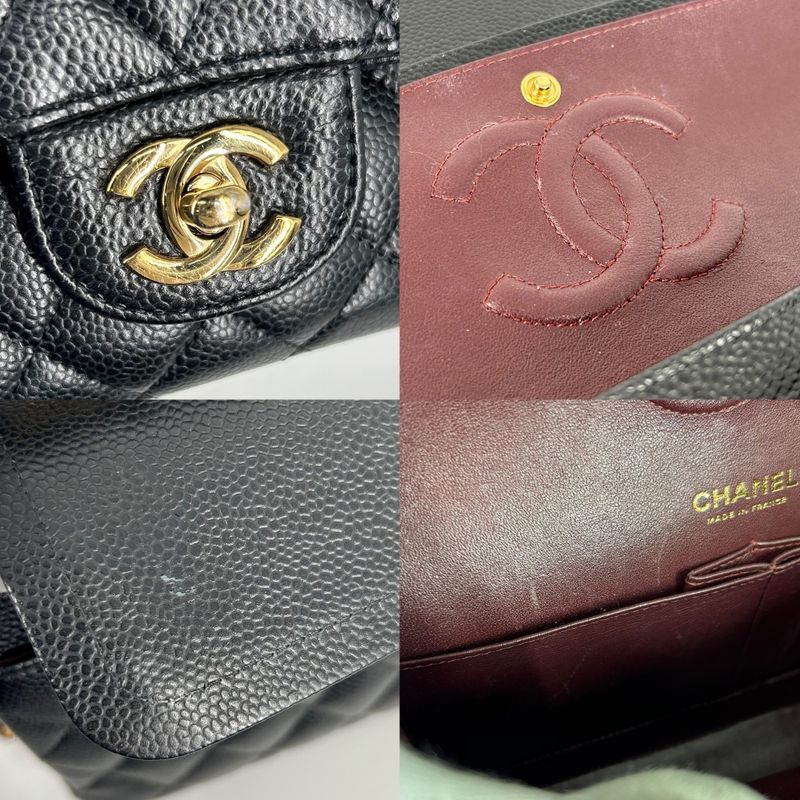 Chanel Shoulder Bag Women Matelasse 25 Double Chain Double Flap Shoulder