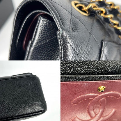 Chanel Shoulder Bag Women Matelasse 25 Double Chain Double Flap Shoulder