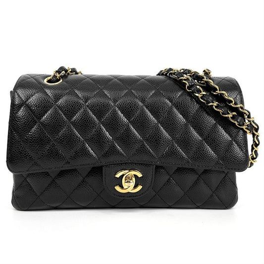 Chanel Shoulder Bag Women Matelasse 25 Double Chain Double Flap Shoulder