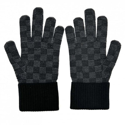 Louis Vuitton Gloves Women's Neopty Damier Gloves Apparel Size S Louis Vuitton