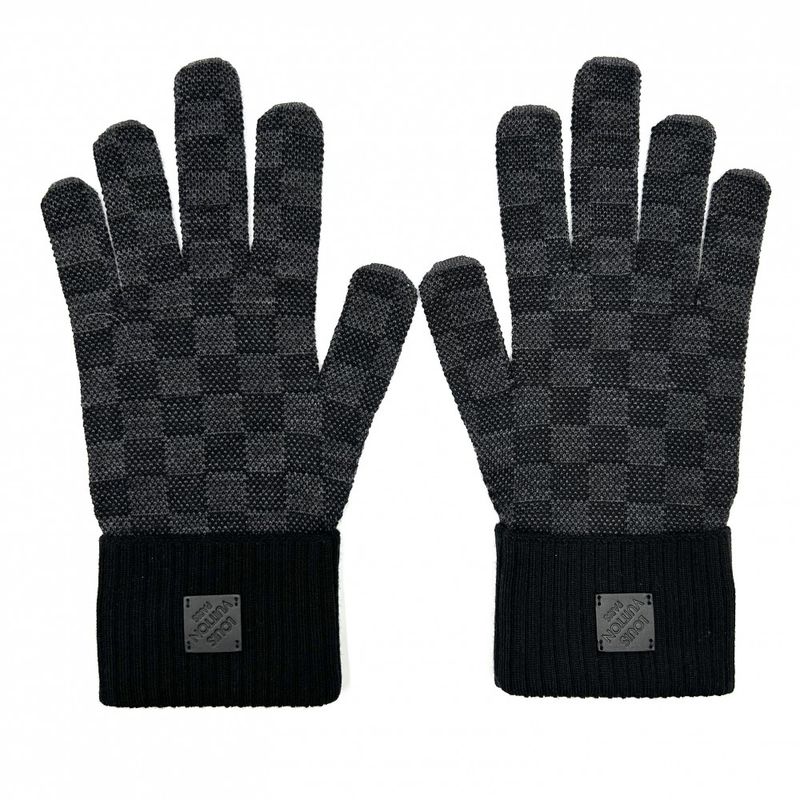 Louis Vuitton Gloves Women's Neopty Damier Gloves Apparel Size S Louis Vuitton