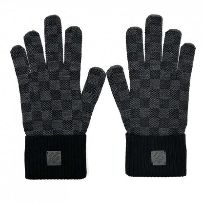 Louis Vuitton Gloves Women's Neopty Damier Gloves Apparel Size S Louis Vuitton