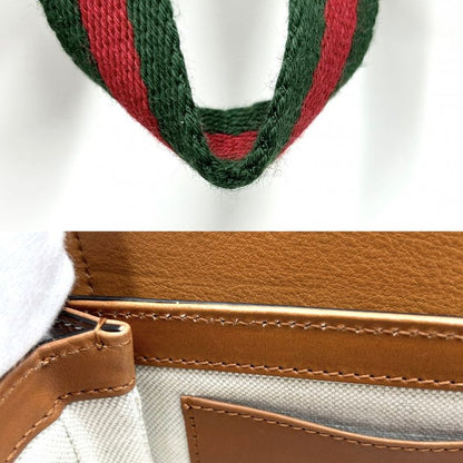 Gucci Waist Bag Men's Bamboo Body Bag Waist Pouch Bag Gucci 681137 GG Supreme