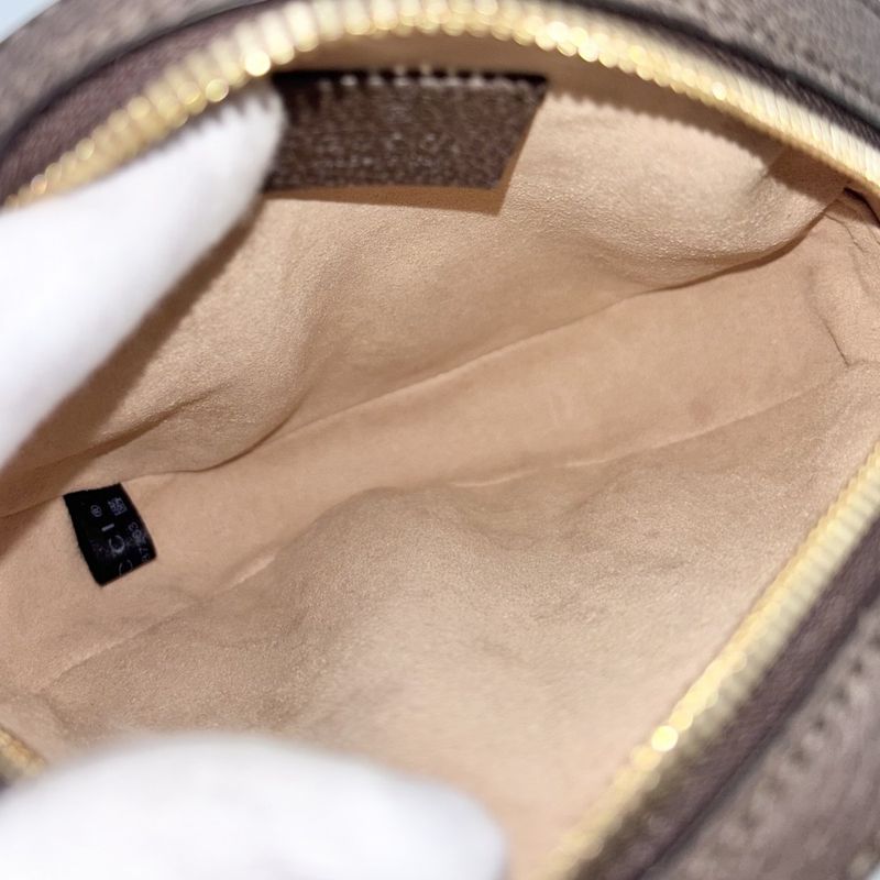 Gucci Shoulder Bag Women's Ophidia GG Mini Round Crossbody Sherry Line Bag