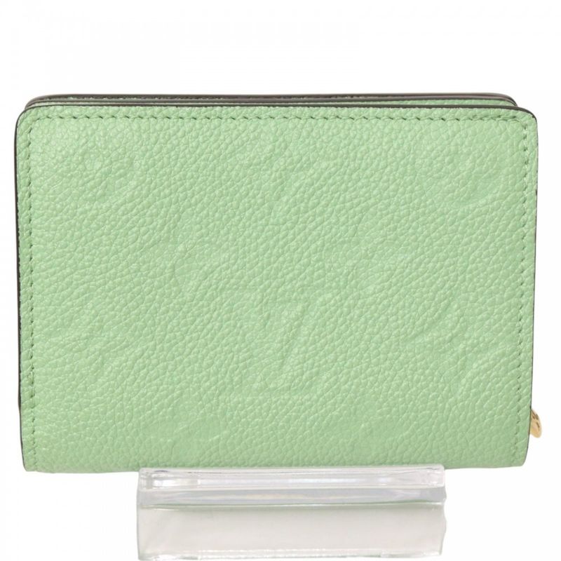 Louis Vuitton Bifold Wallet Women's Monogram Empreinte Portefeuille Cles A Mini