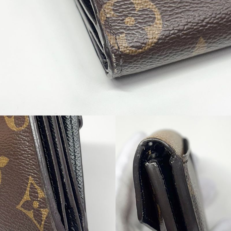 Louis Vuitton Bifold Wallet Women's Monogram Giant Reverse Portefeuille Zoë