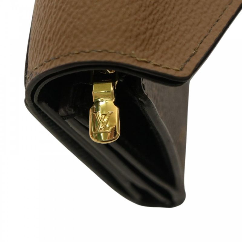 Louis Vuitton Bifold Wallet Women's Monogram Giant Reverse Portefeuille Zoë