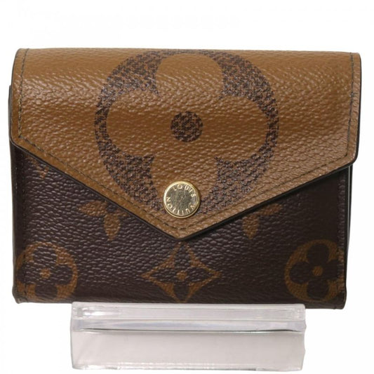 Louis Vuitton Bifold Wallet Women's Monogram Giant Reverse Portefeuille Zoë