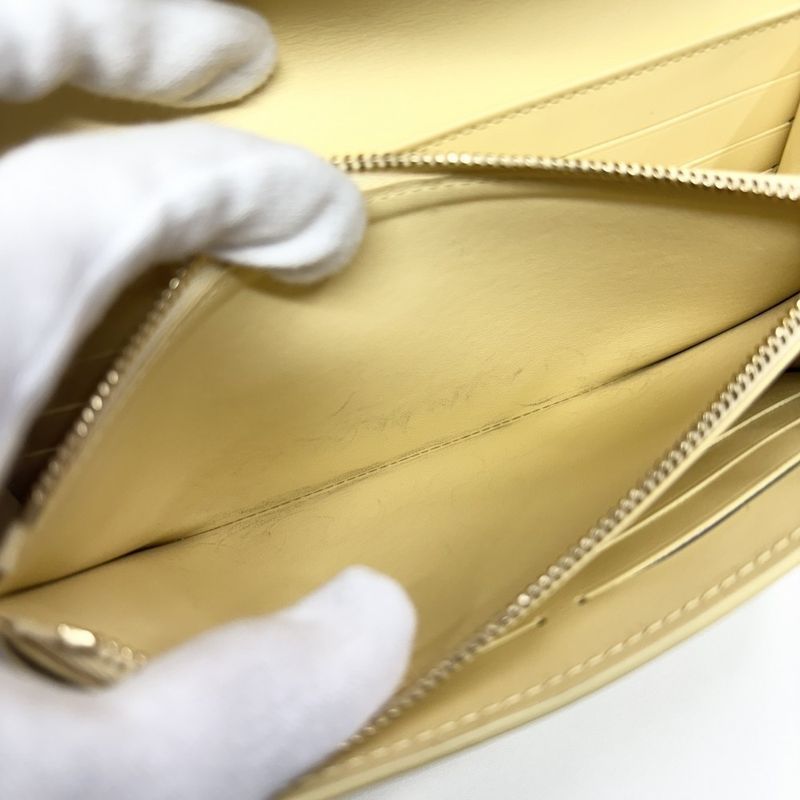 Louis Vuitton Women's Nano Monogram Portefeuille Sarah NM Long Wallet Flap