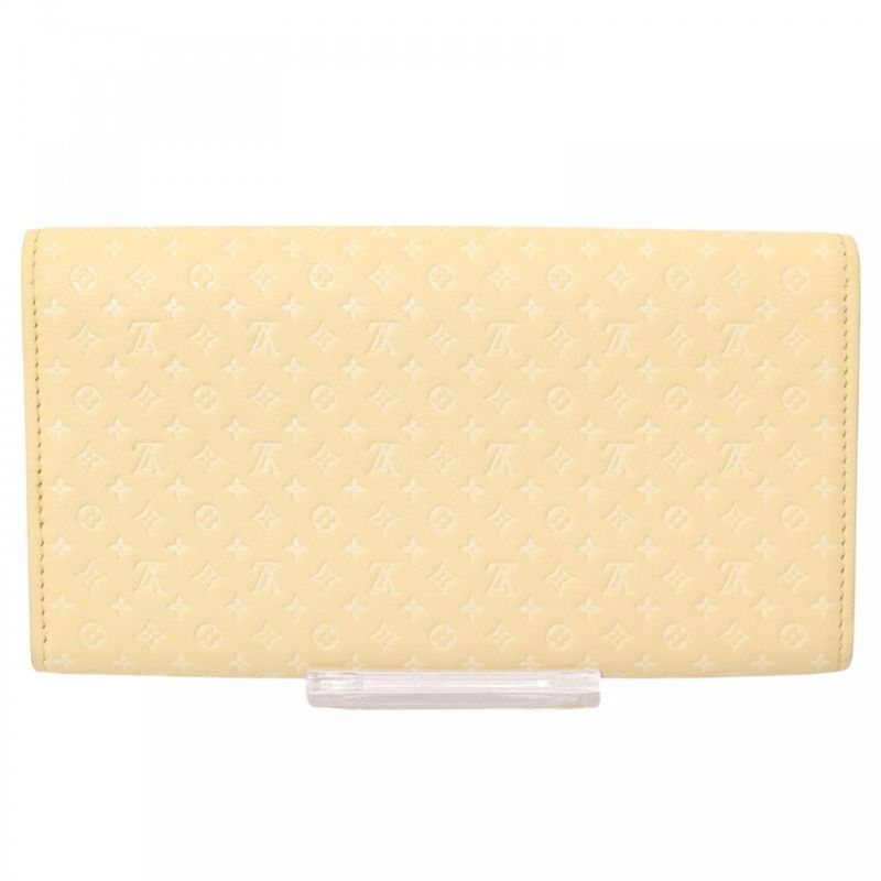 Louis Vuitton Women's Nano Monogram Portefeuille Sarah NM Long Wallet Flap