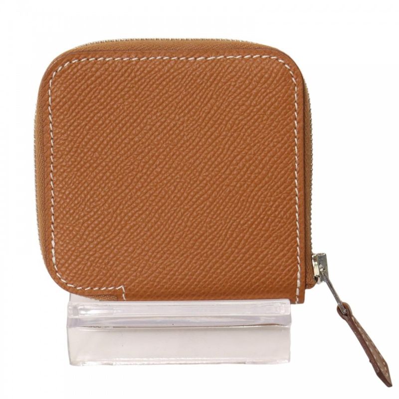Hermes Coin Case Women's Azap Compact Mini Silk Inn Coin Purse Mini Wallet