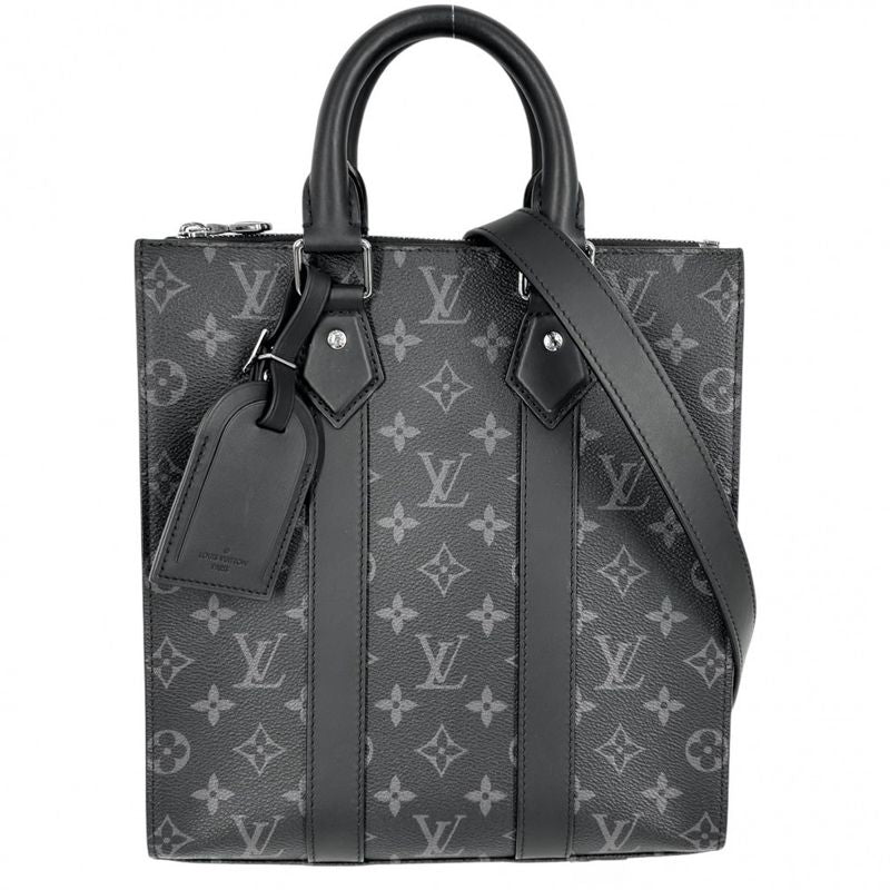 Louis Vuitton 2WAY Men's Monogram Eclipse Sac Placross Handbag Shoulder Bag