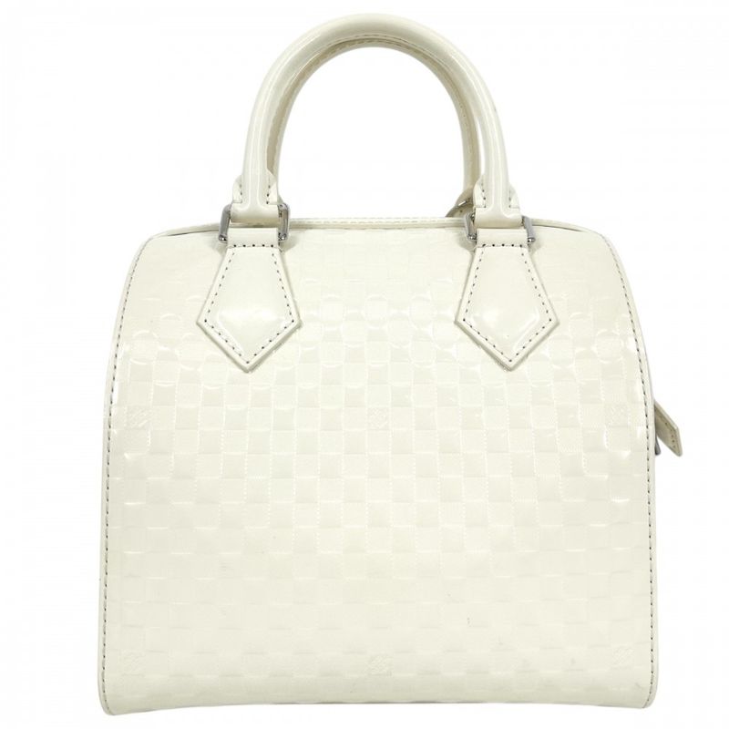 Louis Vuitton 2WAY Women's Damier Facet Speedy Cube MM Handbag Shoulder Bag