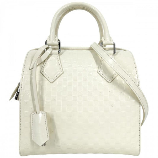 Louis Vuitton 2WAY Women's Damier Facet Speedy Cube MM Handbag Shoulder Bag