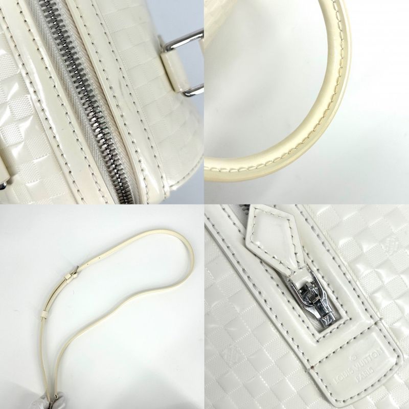 Louis Vuitton 2WAY Women's Damier Facet Speedy Cube MM Handbag Shoulder Bag