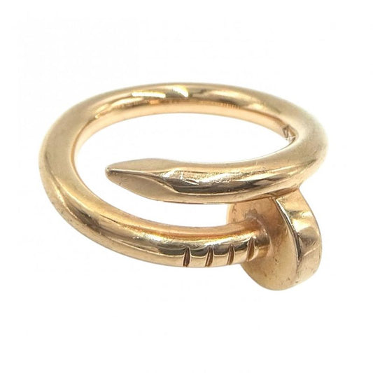 Cartier Ring Ladies Juste Un Clou Ring Accessories Jewelry 18k PG Au750 Nail 49