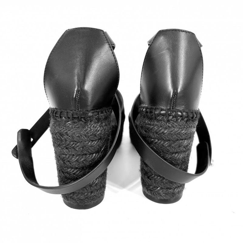 Hermes Sandals Women's Espadrilles Tivoli Kelly Thick Soles Shoes 37 Size